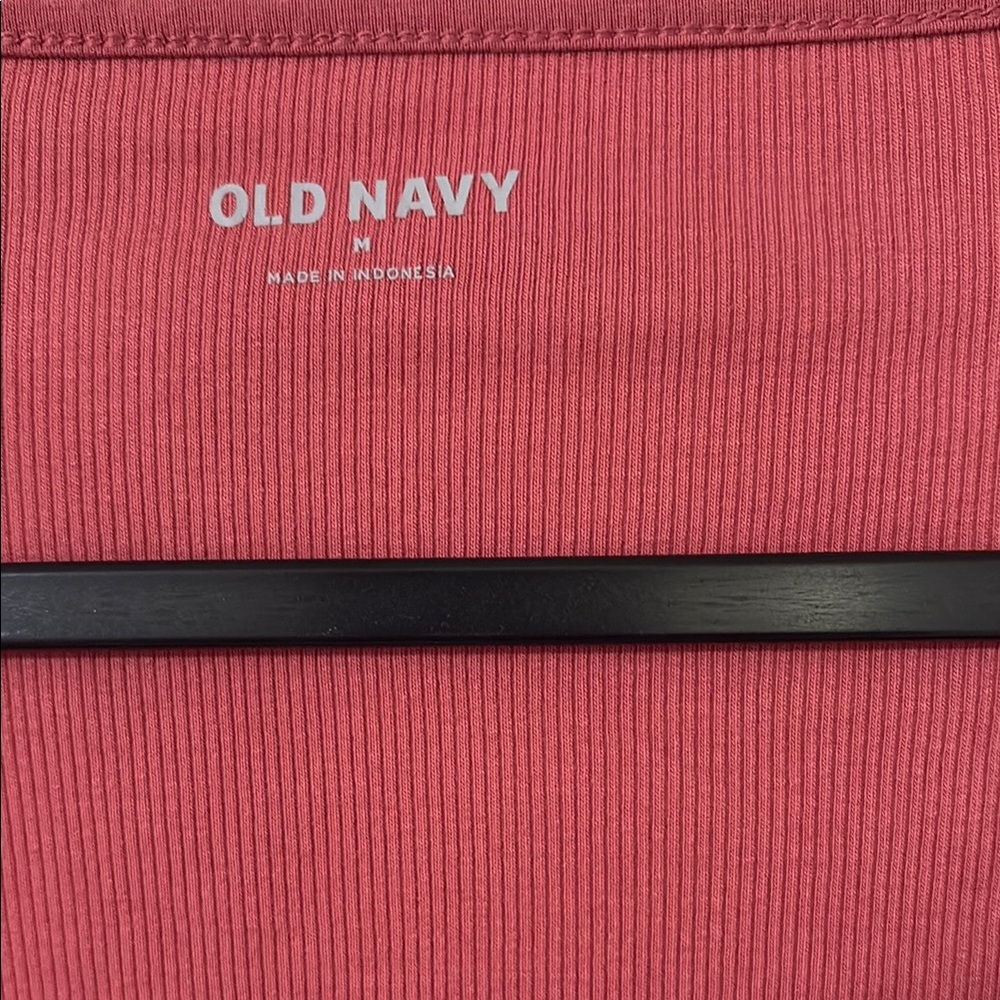 Old Navy Red Long Sleeve Tee - Picture 2 of 3